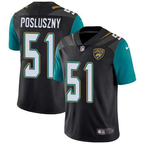 Nike Jacksonville Jaguars #51 Paul Posluszny Black Alternate NFL Vapor Untouchable Limited Jersey,We sell and wholesale Nike Jacksonville Jaguars #51 Paul Posluszny Black Alternate NFL Vapor Untouchable Limited Jersey on line form chian!